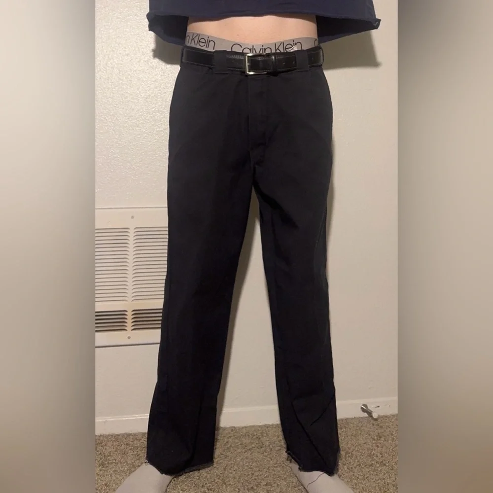 Men's Classic Dickies Black Pants